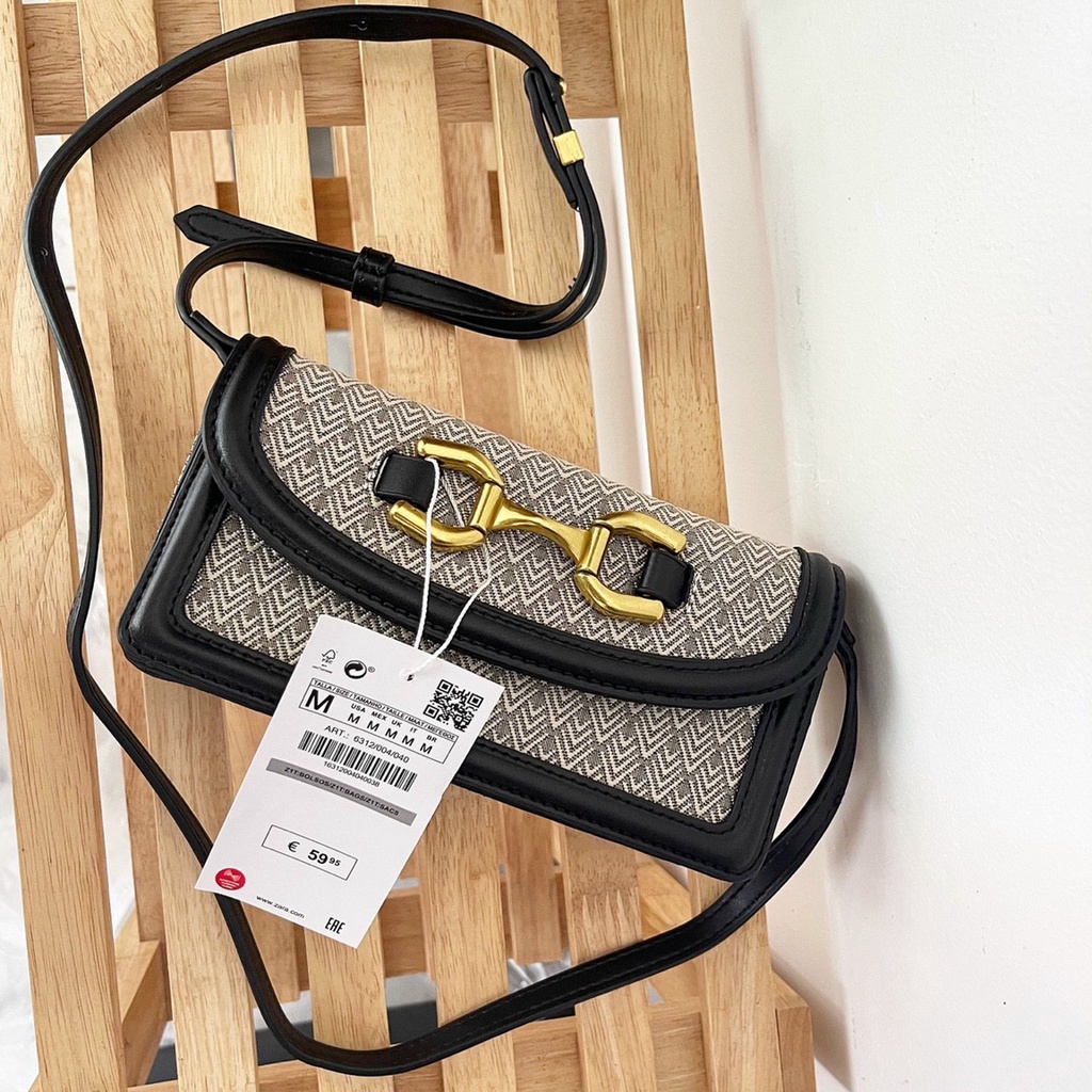 túi deo chéo nữ mini ZARA CROSSBAG thổ Cẩm đủ màu hàng xuất dư