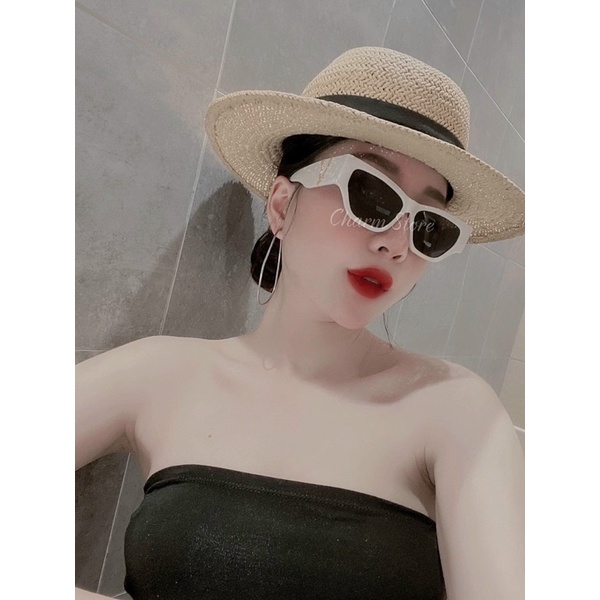 Kính Versace chữ V mix trendy