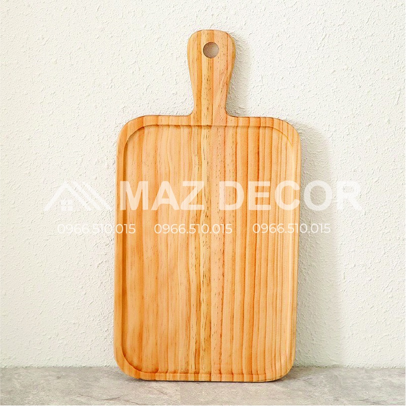 GIÁ SỈ TẠI XƯỞNG Thớt gỗ tre, khay gỗ có tay cầm - phụ kiện trang trí decor chụp ảnh ĐẸP CAO CẤP