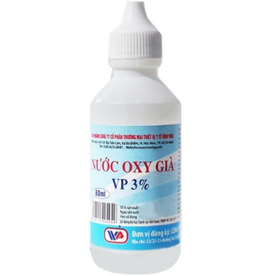 [LỐC 10 CHAI] OXY GIÀ BIDOPHA 3%