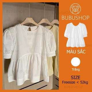 Áo kiểu nữ đẹp dáng - babydoll, áo babydoll nữ bubushop a03