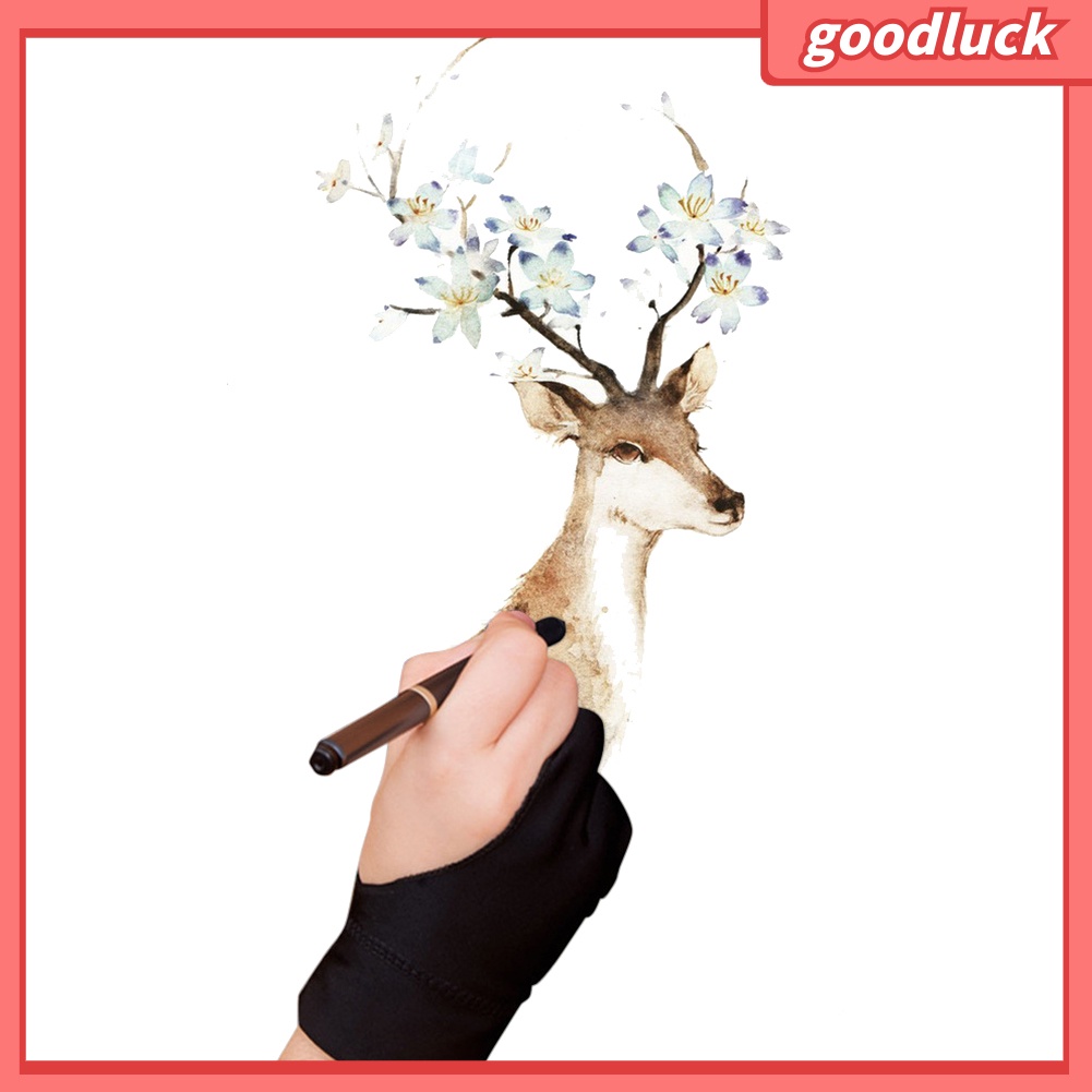 1 Găng Tay Đeo Ngón Tay Chống Bẩn Cho Họa Sĩ