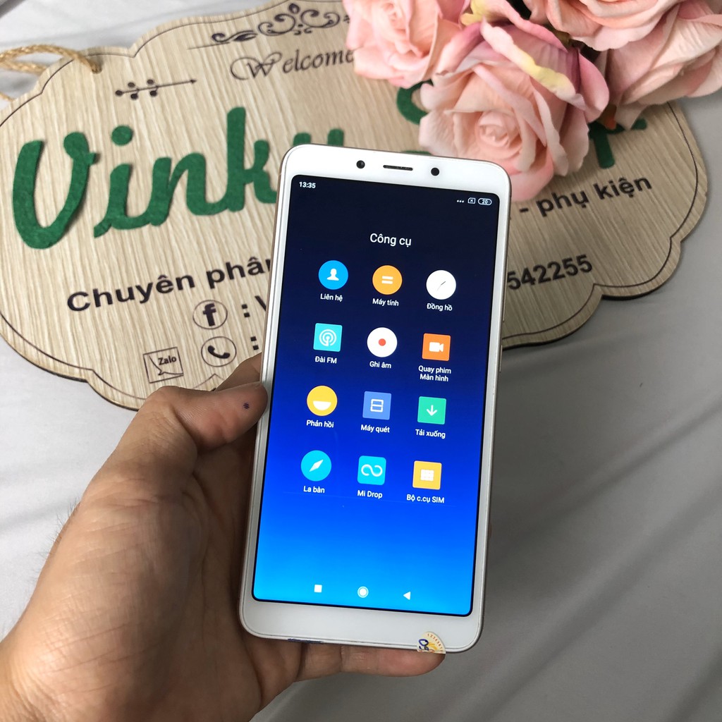 Điện thoại Xiaomi Redmi 6A - Ram 2G Rom 16G có tiếng Việt,CH play