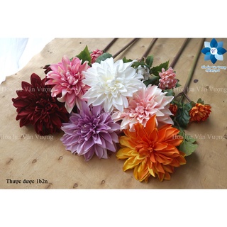 Hoa Giả 🌺 Hoa Thược Dược Bông To Cắm Bình Lớn