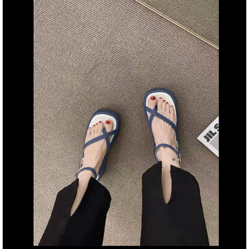 Sandal đế xuồng 5-7p xỏ ngón mẫu mới