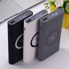 Sạc không dây chuẩn Qi kiêm pin dự phòng (10000mah)