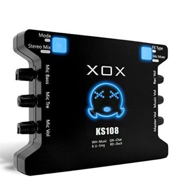 [Mã ELHACE giảm 4% đơn 300K] Sound Card XOX KS108