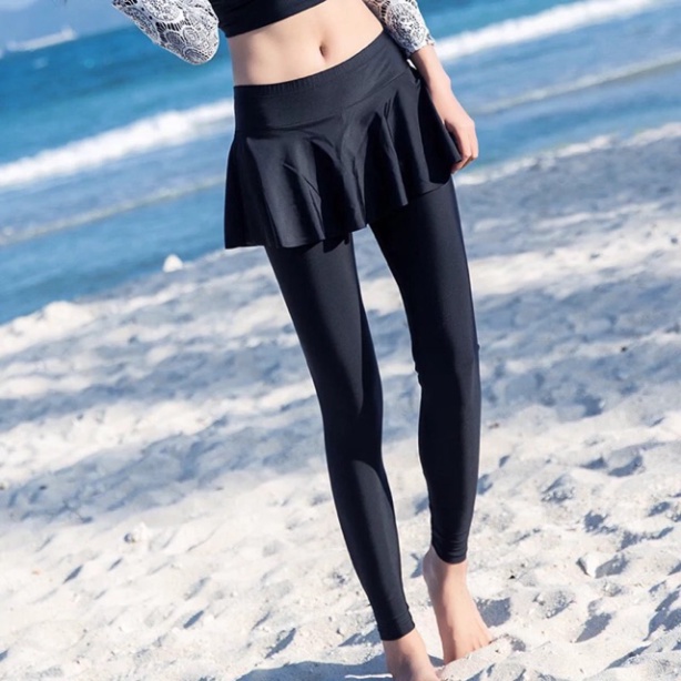 Quần bơi nữ dài dạng váy (lẻ) - SIÊU HOT | BigBuy360 - bigbuy360.vn