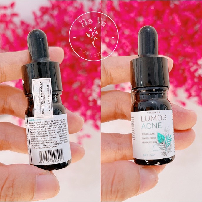 [Hạ Vũ Authentic] SERUM LUMOS HỖ TRỢ ĐIỀU TRỊ MỤN HIỆU QUẢ HÀNG CHUẨN HOA KỲ | BigBuy360 - bigbuy360.vn