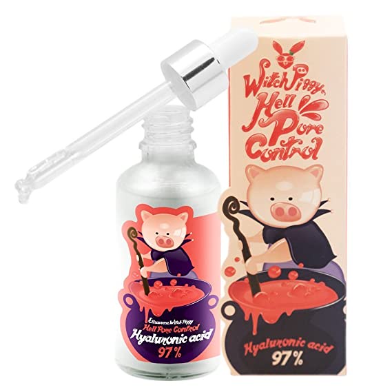 Tinh chất HA cấp nước cấp ẩm cho da căng mọng Elizavecca Witch Piggy Hell Pore Control Hyaluronic Acid 97 Serum