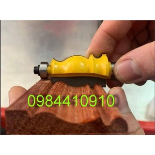 Mũi phay chỉ phào h10 cao 40mm vàng