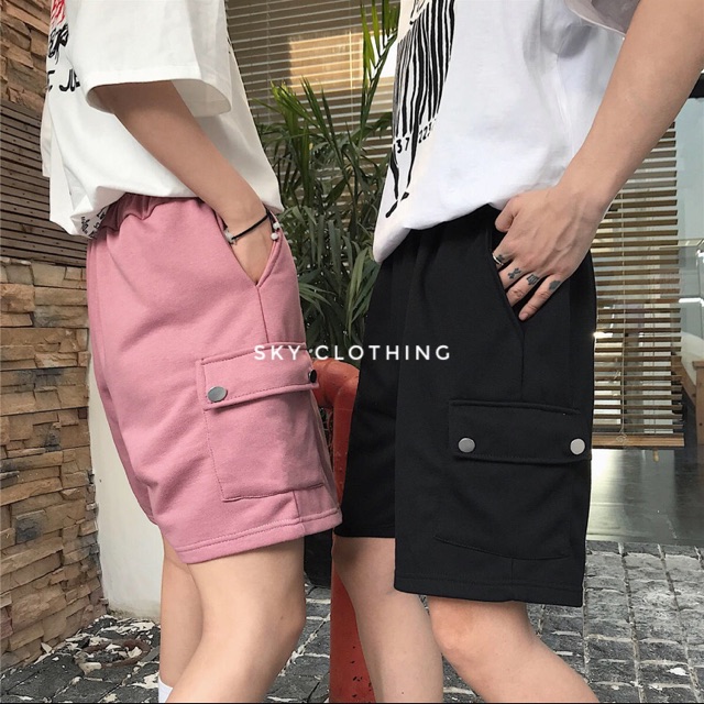 Short box pant - quần short túi hộp ulzzang