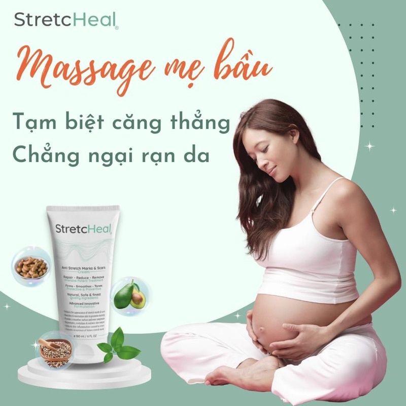 Kem rạn da Stretcheal hàng nhập khẩu chính hãng