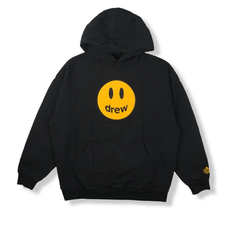 Áo Hoodie có mũ vải nỉ bông Drew House Mascot SS2020 hình Mặt Cười Justin Bieber cao cấp | BigBuy360 - bigbuy360.vn