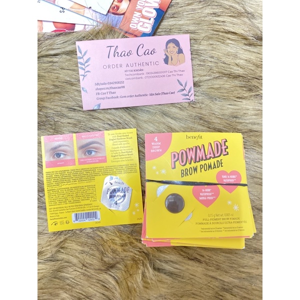 sample gel kẻ lông mày benefit