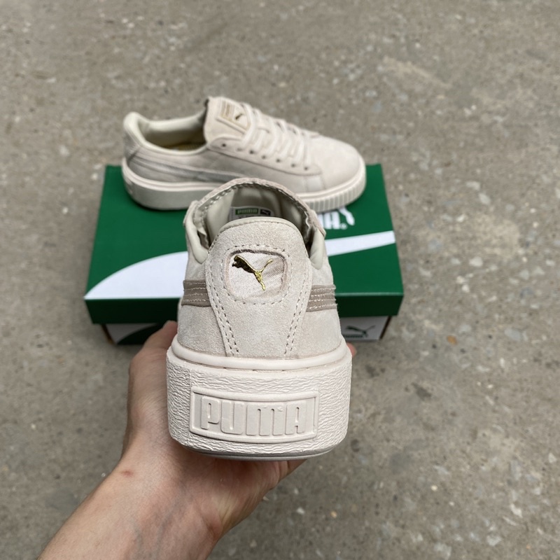 Giày Thể Thao Pu_ma da lộn nữ loại đẹp