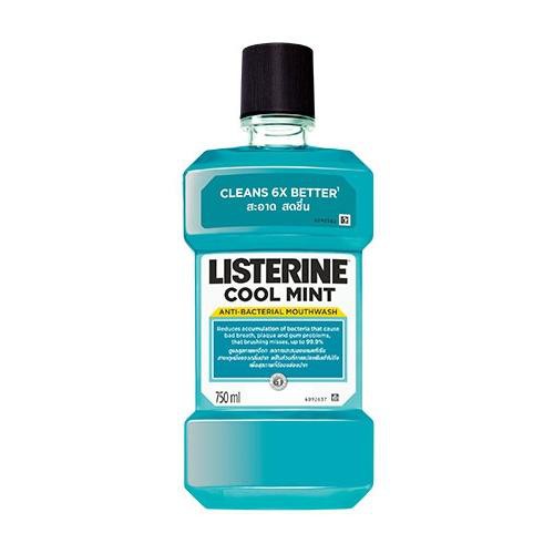 Nước súc miệng diệt khuẩn LISTERINE® COOL MINT 750ml