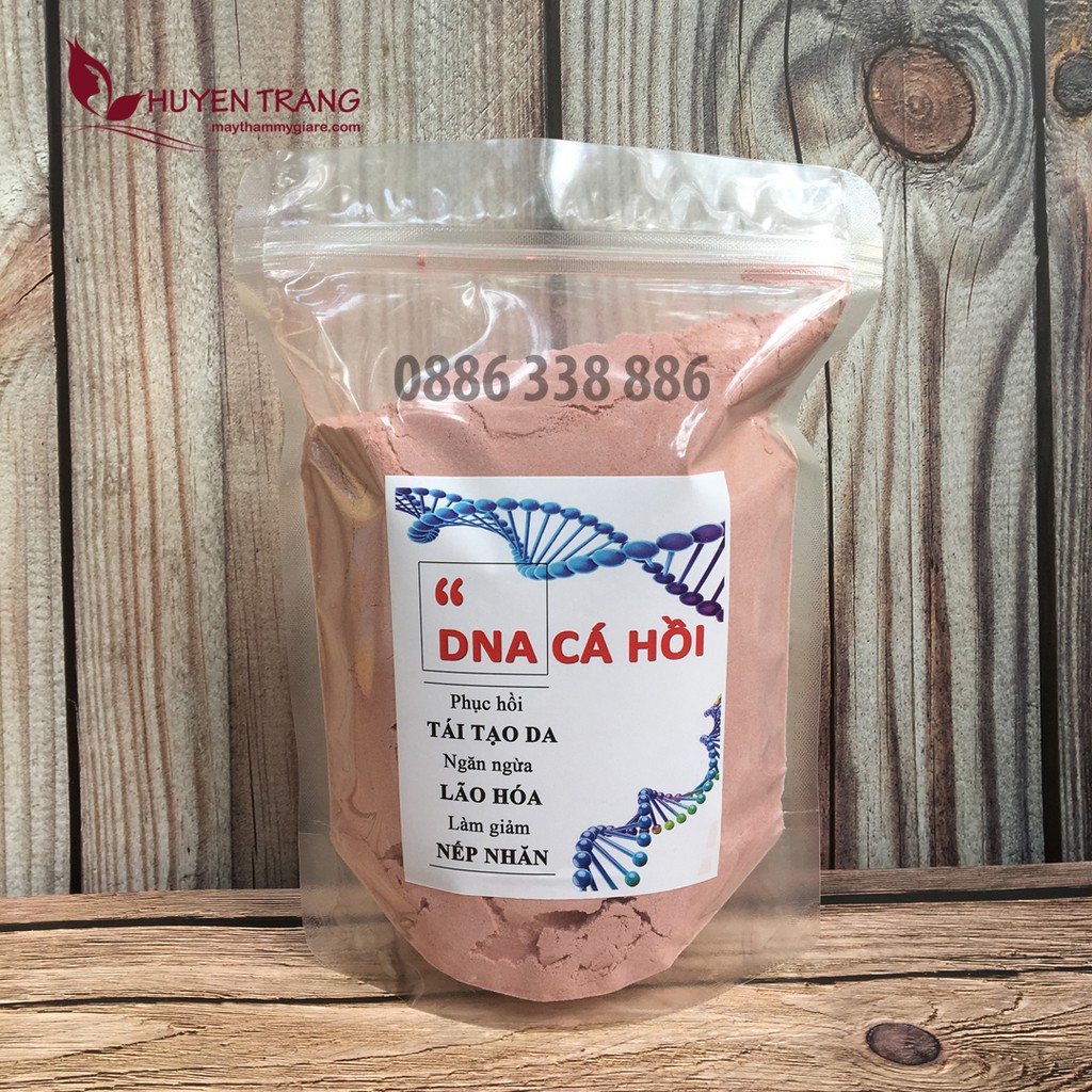 Mặt Nạ Mask DNA Cá Hồi Handmade - Chăm Sóc Da Dầu, Mụn, Cấp Ẩm, Giảm Nám, Trắng Da - Thẩm Mỹ Huyền Trang NANOCEE