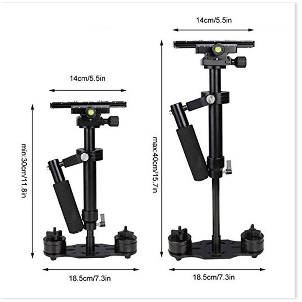 Tay cầm máy ảnh   GIÁ VỐN]   Tay cầm ổn định máy ảnh S40, chống rung khi di chuyển, Giá đỡ máy ảnh,Phụ Kiện chụp hình