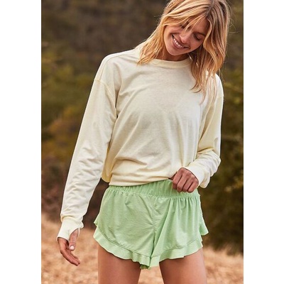 Quần short Free People viền bèo