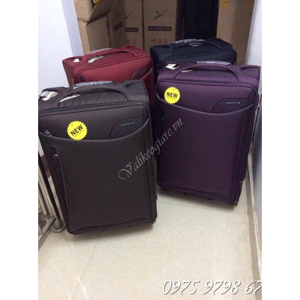 Vali kéo leavesking có thể tháo bánh sz 28"