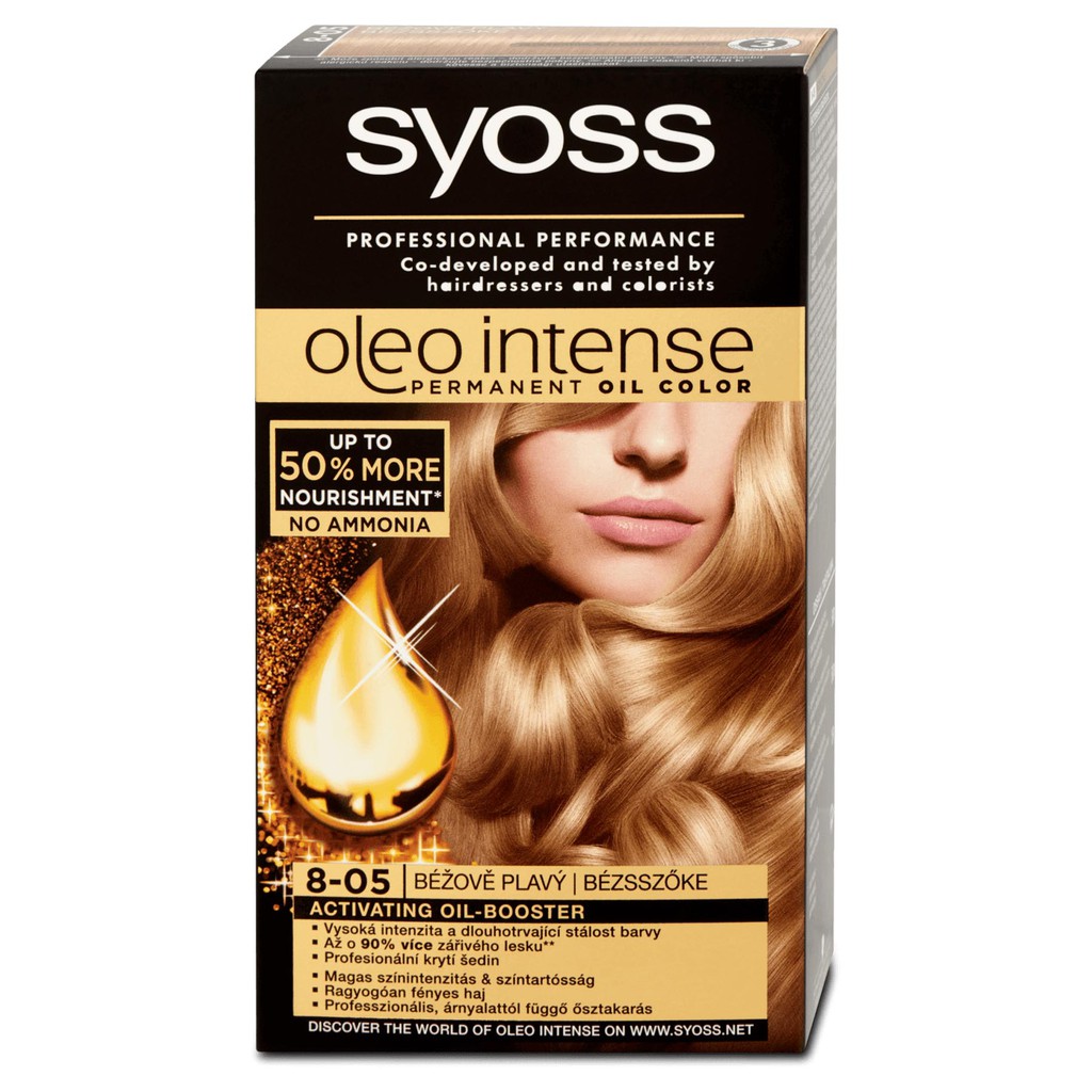 Thuốc nhuộm tóc của Đức nhập khẩu SYOSS Oleo Intense 115ml | BigBuy360 - bigbuy360.vn