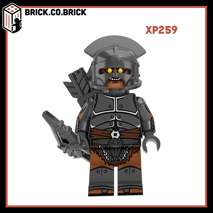 Đồ chơi Lắp ráp Minifigure Nhân vật Lego Lính Gác Trong Phim Truyện Lord of the rings Trung Cổ Kèm Phụ kiện KT1033