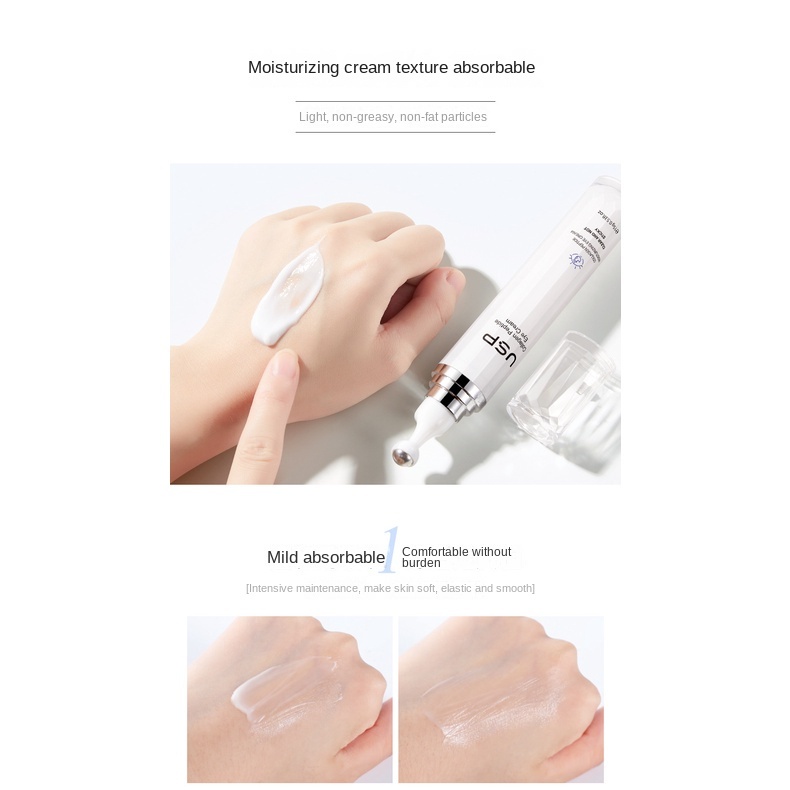 Kem Dưỡng Da Mắt Chứa Collagen Peptide Dạng Bóng Lăn Giúp Dưỡng Ẩm Và Làm Săn Chắc Da