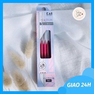 Set 5 dao cạo lông mày KAI Nhật Bản