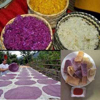 Bánh nếp chiên phồng KHẨU XÉN(1kg)