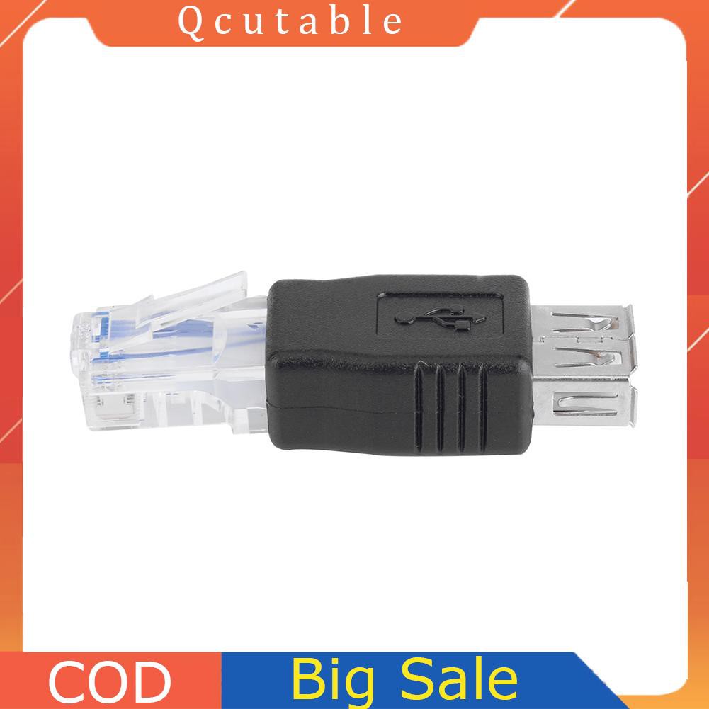 Giắc Chuyển Đổi Từ Ethernet Rj45 Male Sang Usb Female Lan Network Cable