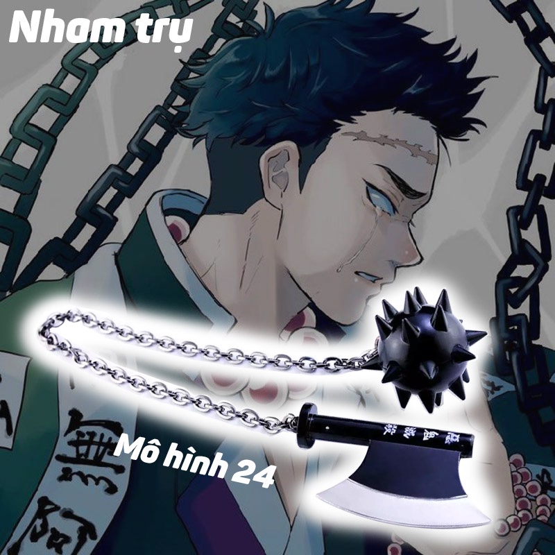Mô hình kimetsu no yaiba thanh kiếm của NHAM TRỤ Himejima Gyoumei