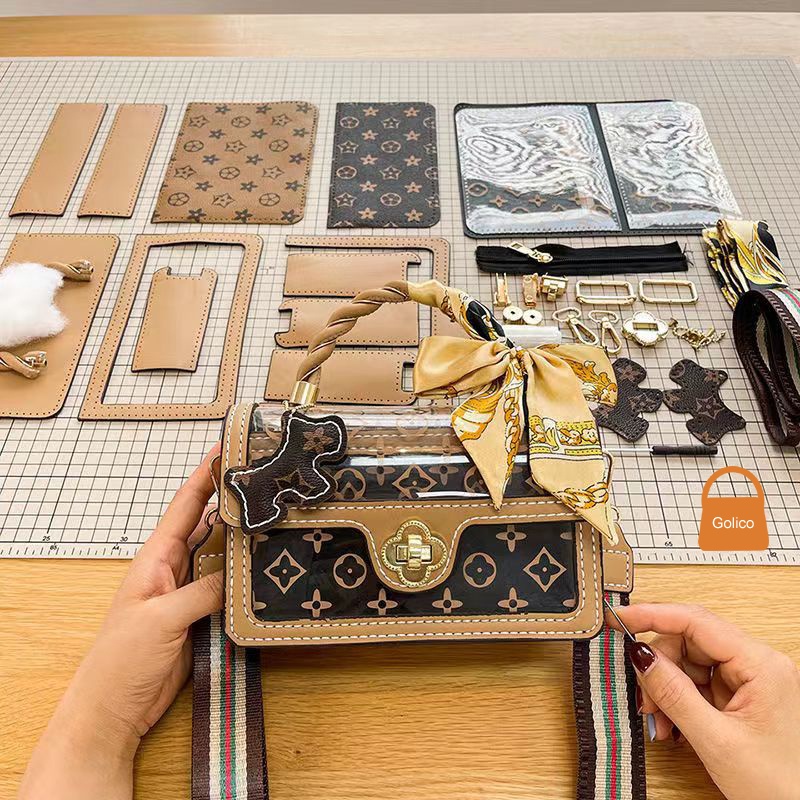 Túi Xách Da PU Tự May Handmade làm quà tặng người yêu