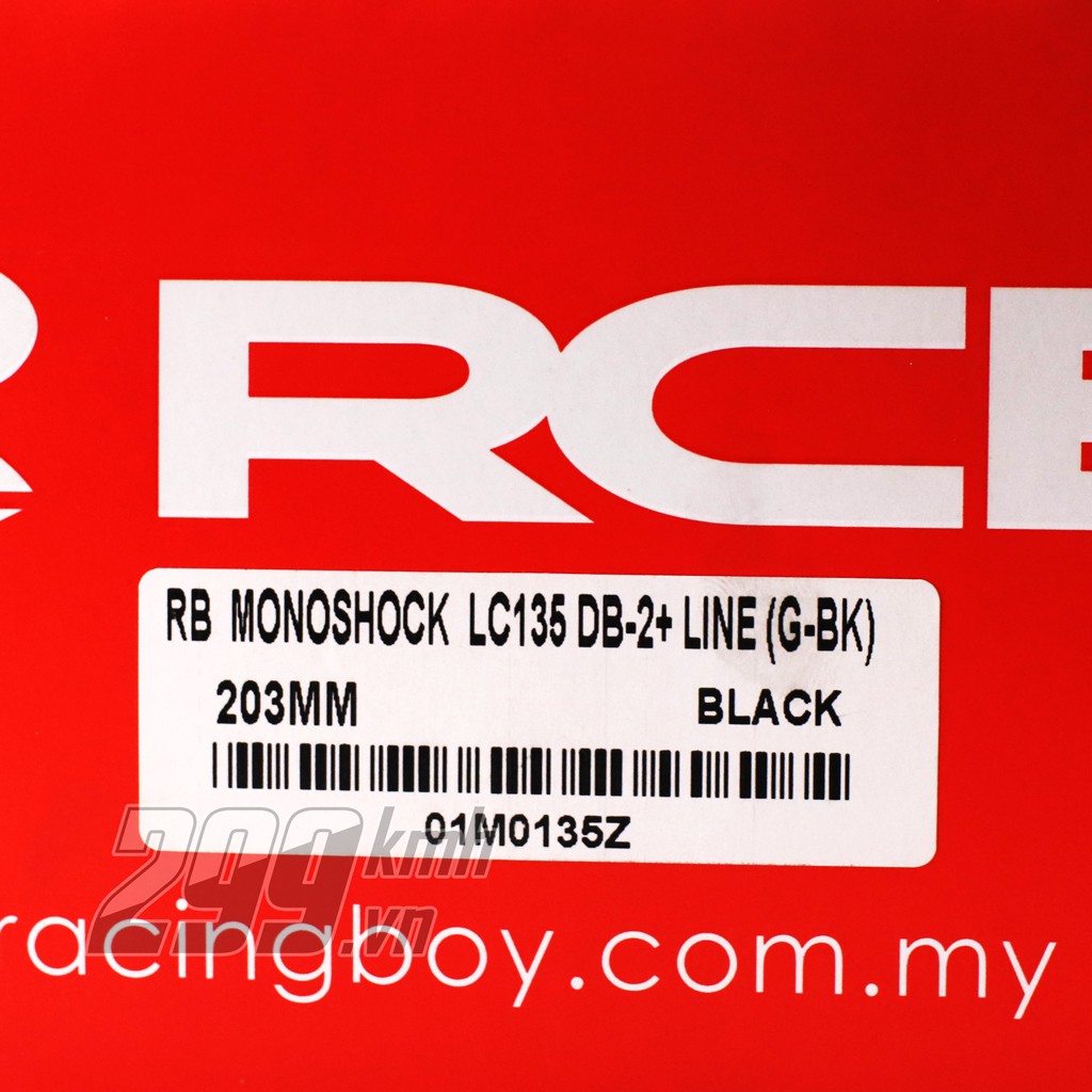 Phuộc Racing Boy (RCB) Monoshock DB-2+ cho Exciter 135