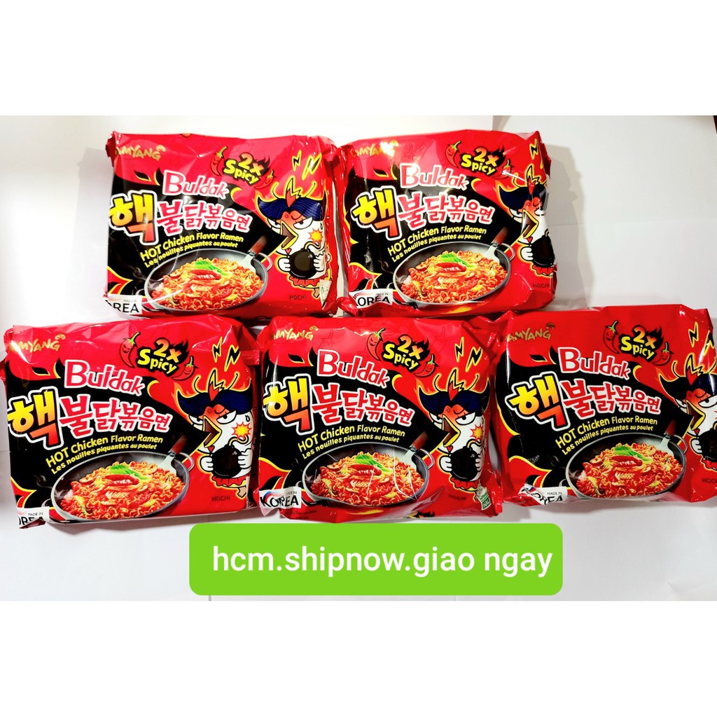 mì 2x siêu cay samyang gói 140 gr hàn quốc