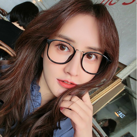 Mắt Kính Form Tròn Siêu Dẻo Unsex Nam nữ TR209 Phong Cách Hàn Quốc - Hata24h
