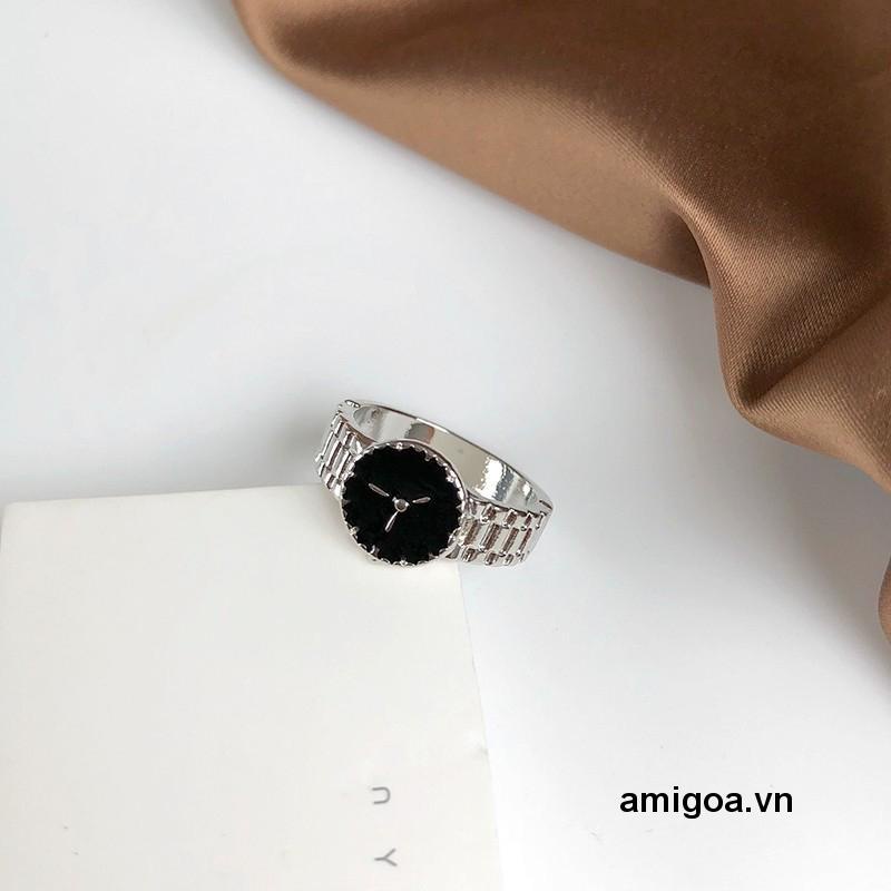 ✨✨ Nhẫn Hình Đồng Hồ Độc Đáo Thời Trang