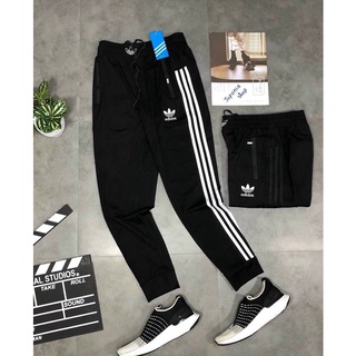 Quần jogger thể thao nam bo gấu chất vải umi hàn