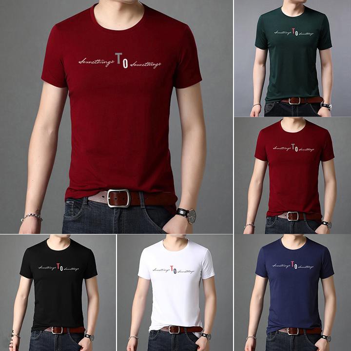 ÁO THUN HÌNH CHỬ PHONG CÁCH THỂ THAO