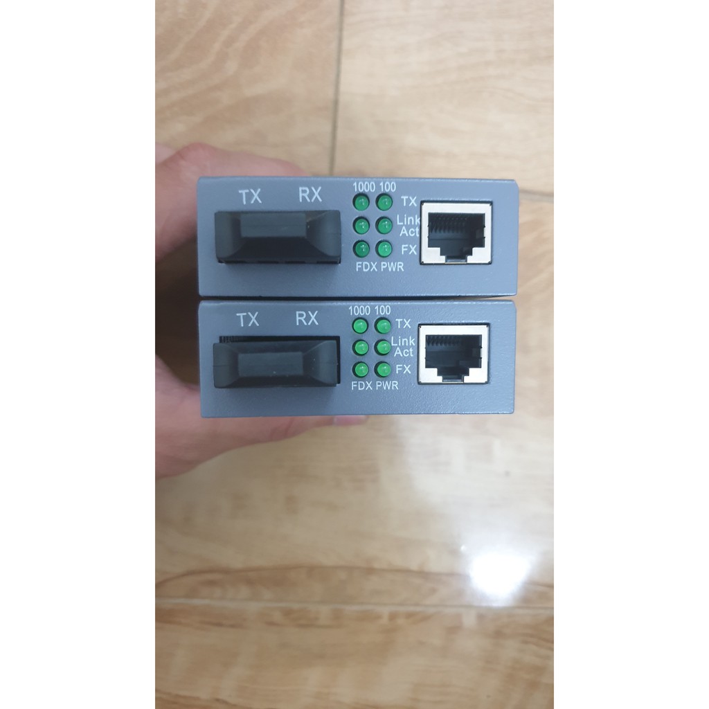 1 Converter quang 2 sợi netlink, HTB-GS-03 10 / 100/1000Mb/s