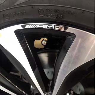 Tem AMG dán vành mâm Mercedes
