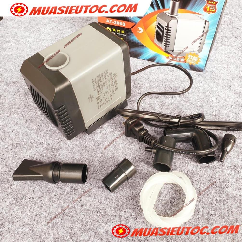 Máy bơm chìm bể cá mini quạt điều hoà hơi nước lọc tràn ATMAN 2.5W 5W 6W 8W 13W 27W | AT 301s 302s 303s 304s 305s 306s