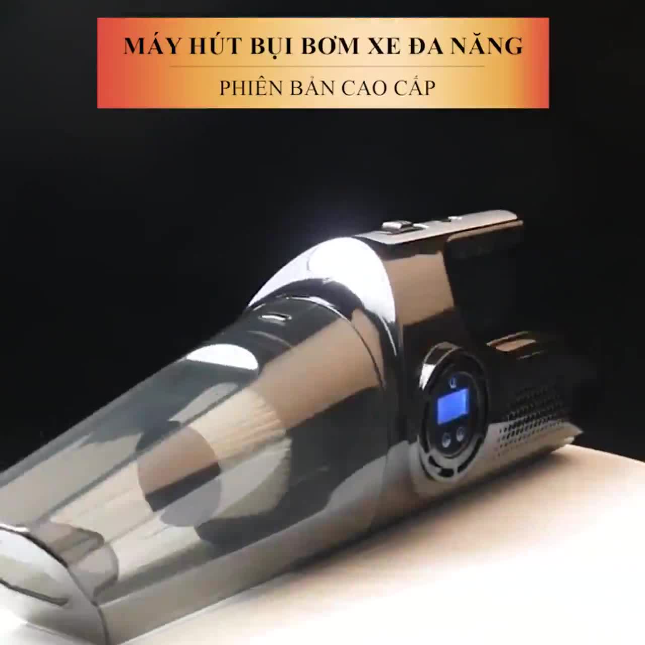 Máy Hút Bụi Oto Đa Năng, Sử Dụng Cho Gia Đình, Trên Xe Oto, Lực Hút Khỏe, Bơm Hơi Kiểm Tra Áp Suất Lốp, Bảo Hành 2 Năm | BigBuy360 - bigbuy360.vn