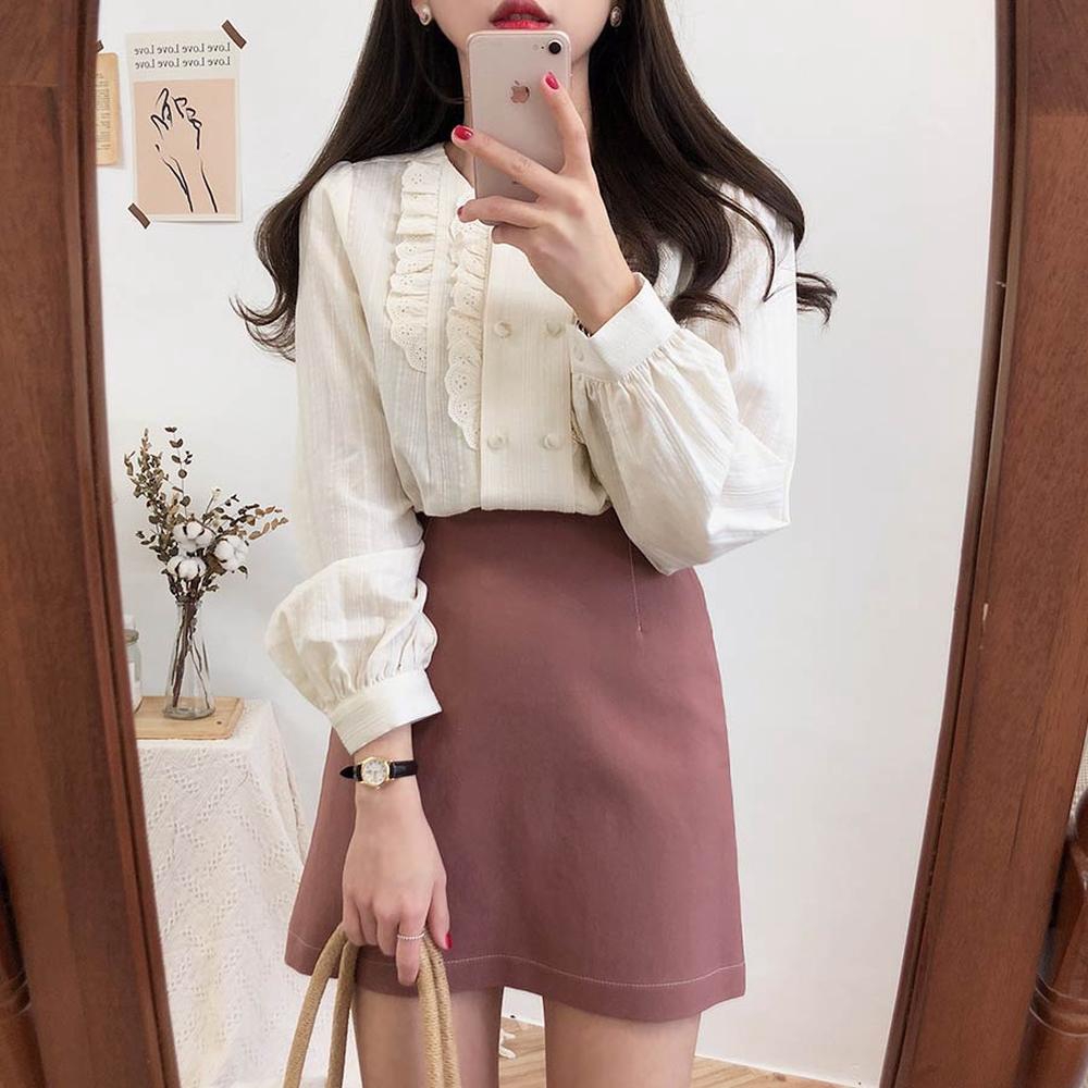 Chân Váy Dáng Chữ A Màu Trơn Phong Cách Công Chúa 2736027360 | BigBuy360 - bigbuy360.vn