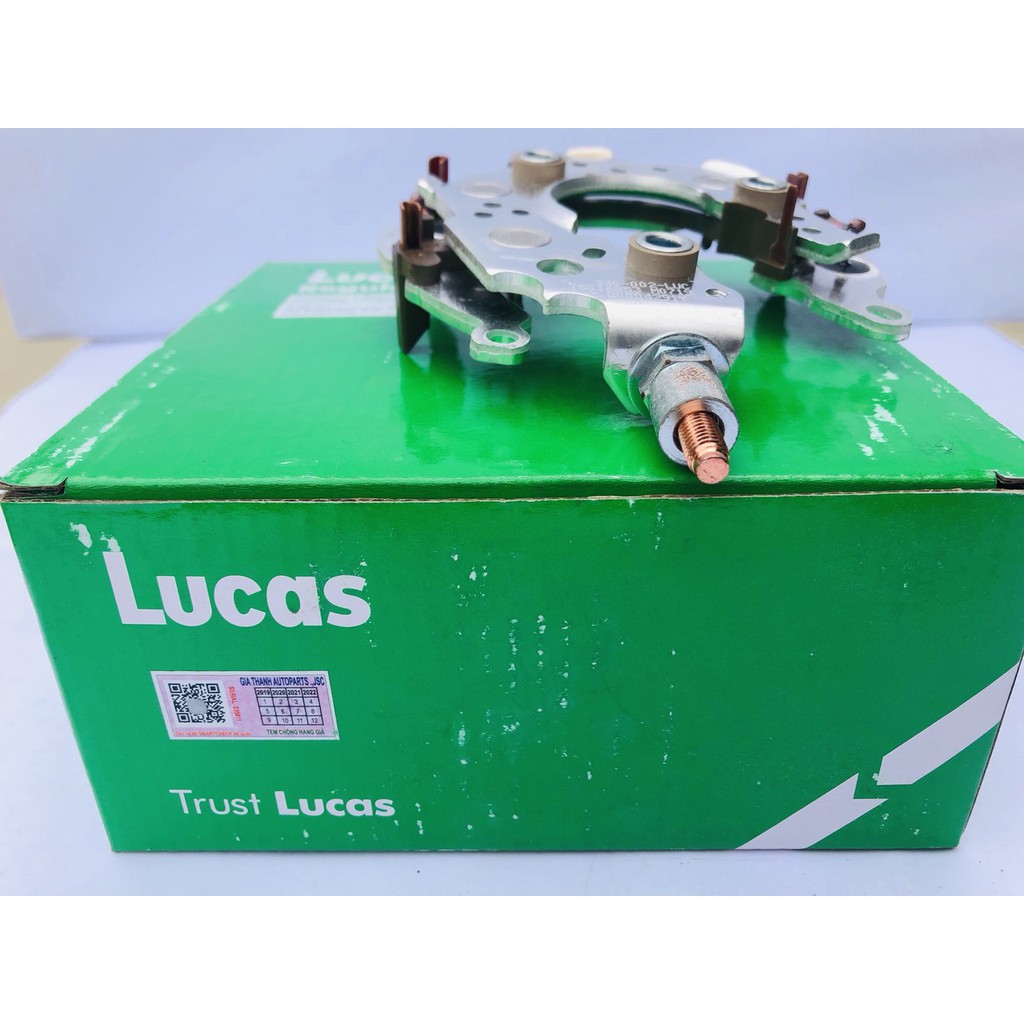 Dàn Đi-ốt máy phát xe Toyota Vios (2008-2013) nhãn hiệu Lucas 330-002-LUC