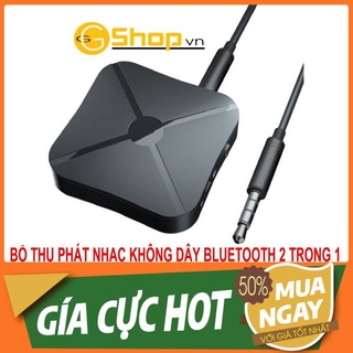 Bộ thu phát nhạc không dây bluetooth 2 trong 1