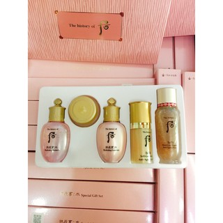 Bộ Whoo hồng căng bóng, phục hồi, trẻ hóa da 5sp và 3sp (Whoo Gongjinhyang Soo