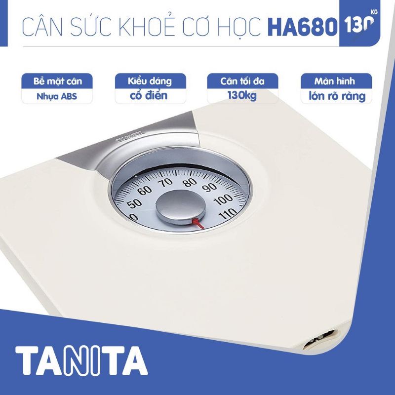 Cân sức khỏe cơ học TANITA HA-680 NHẬT BẢN