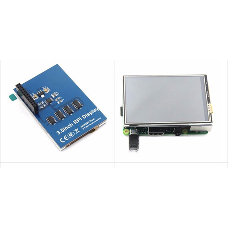 Bộ Hệ Thống Raspberry Pi 3.5 Inch Tft Lcd Cho Raspberry Pi 2 El B & Rpi B + Raspberry Pi 3