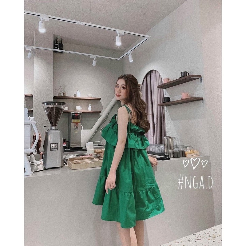 Đầm Xoè Tiểu Thư Dáng Dài Vải Lụa Đũi Phong Cách ( bầu bì bon chen thoải mái) | BigBuy360 - bigbuy360.vn